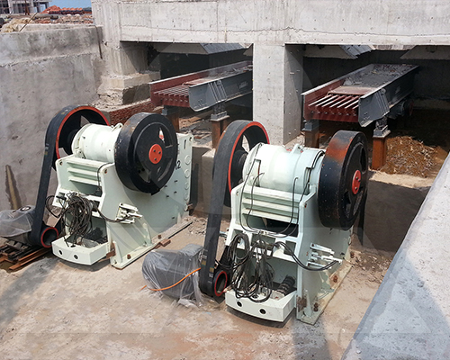 flow chart crushing plant